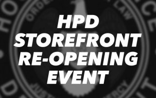 HPD Re-opening press event