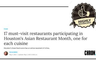 2022 Asian Restaurant Month Features 17 Restaurants