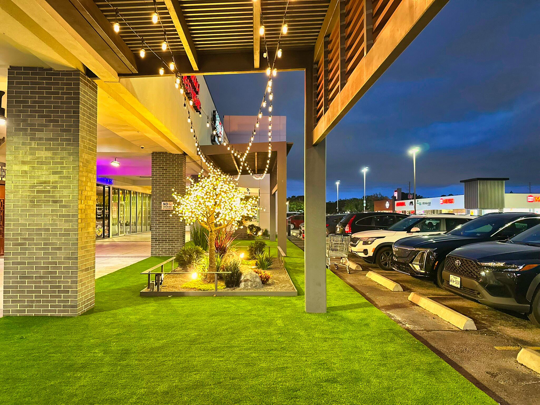Lifestyle Corridor at Sunset